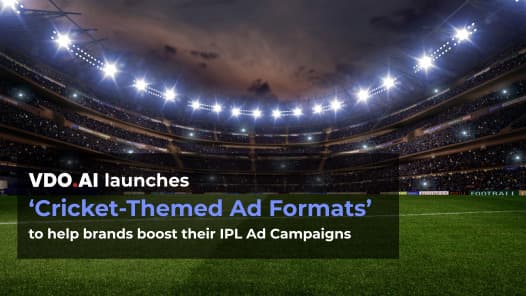 VDO.AI launches cricket-themed ad formats