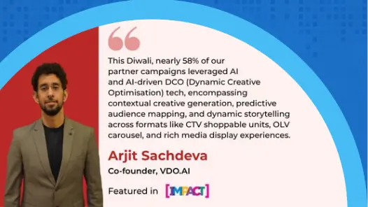 Founder’s Opinion | Arjit Sachdeva on AI-powered Diwali campaigns