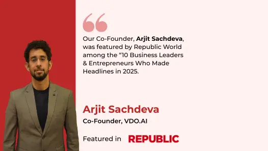 Industry Recognition | Arjit Sachdeva Listed Among ‘10 Business Leaders & Entrepreneurs Who Made Headlines in 2025’.
