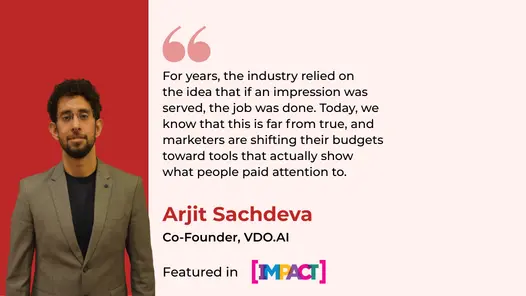 Founder’s Opinion | Arjit Sachdeva on ‘Why Marketers Must Learn to Monetise Attention, Not Just Buy It’