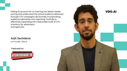 Arjit Sachdeva on YouTube introducing a new reach metric for CTV viewing